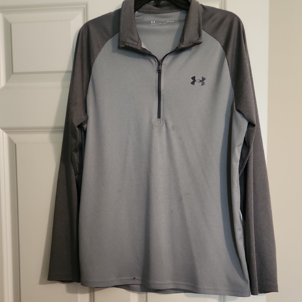 Under Armour Men's Two-Tone Gray Performance Jacket